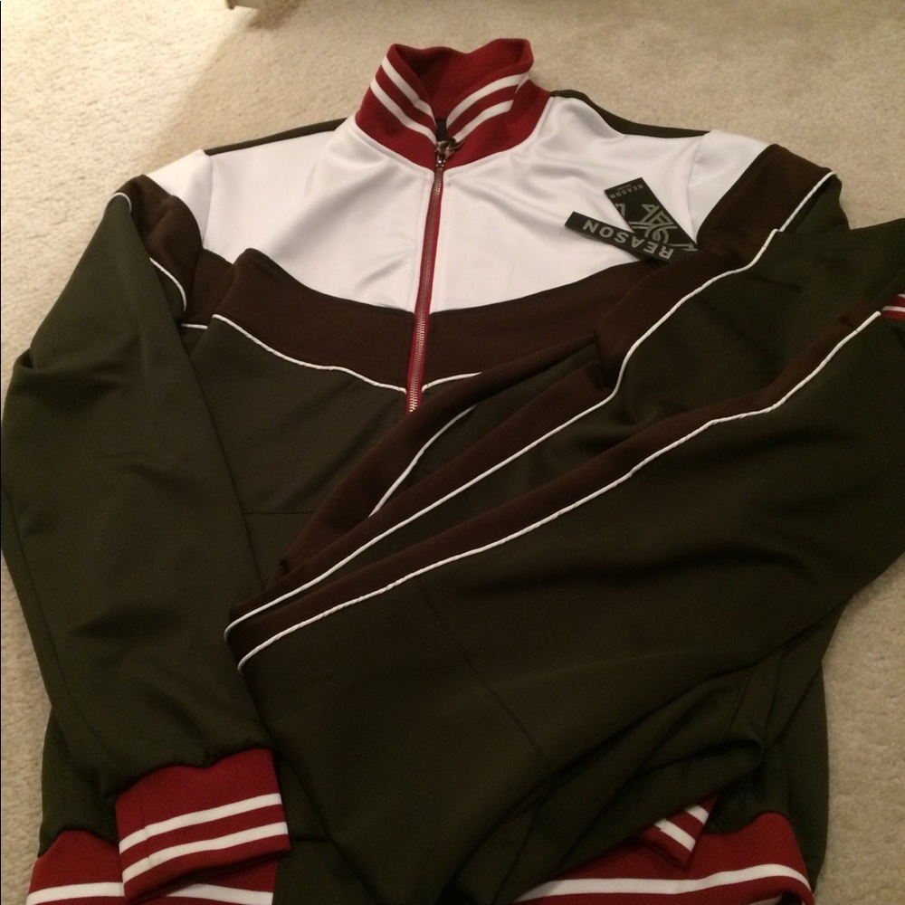 Men’s Reason Brand  clothing track suit